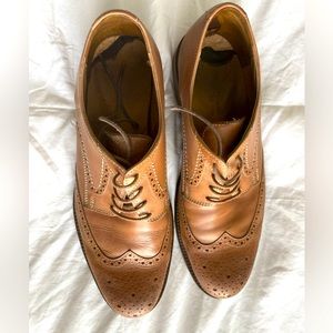 Oxford’s Tan Leather Mens 12